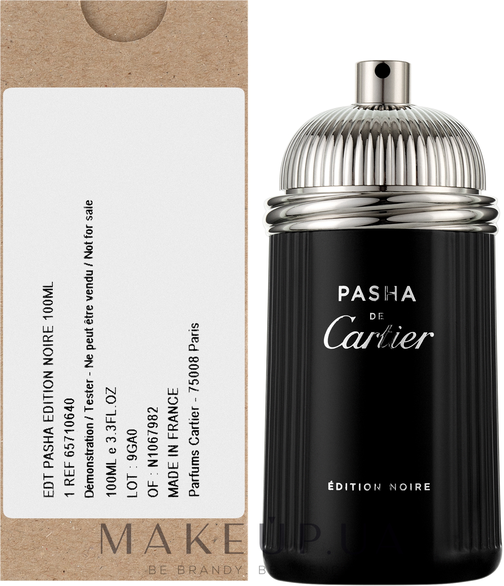Cartier Pasha de Cartier Edition Noire - Туалетная вода (тестер без крышечки) — фото 100ml