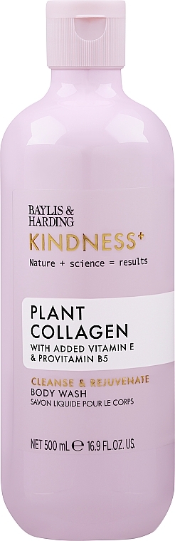 Гель для душу - Baylis & Harding Kindness+ Plant Collagen Body Wash — фото N1