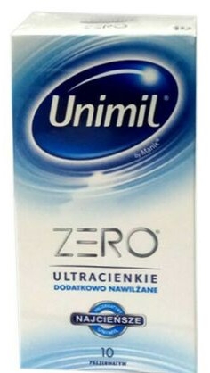 Презервативи, 10 шт. - Unimil Zero — фото N1