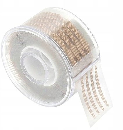 Перфорированная лента для наращивания ресниц и макияжа, 2.5 х 0.4 см - Lewer — фото N1