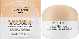 УЦЕНКА Крем для лица от пигментных пятен - Byphasse Niacinamide Unifying And Moisturizing Anti-Dark Spots Cream * — фото N2