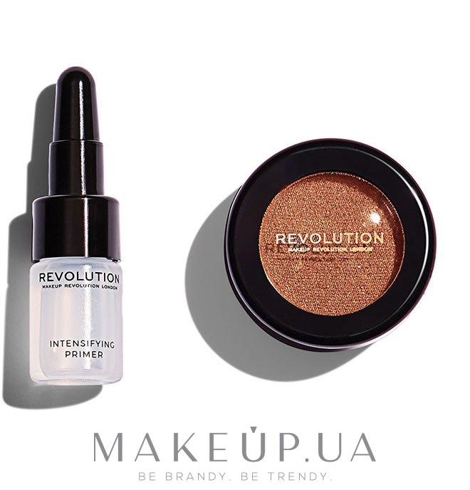 Набор - Makeup Revolution Flawless Foils (eyeshadow/2g + primer/2ml) — фото Conflict