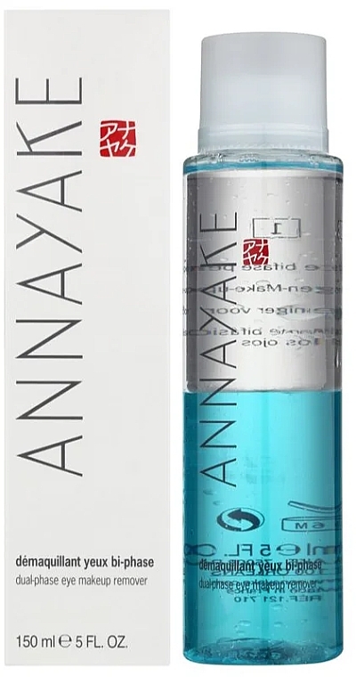 Двофазний засіб для зняття макіяжу з очей - Annayake Dual-Phase Eye Makeup Remover — фото N1