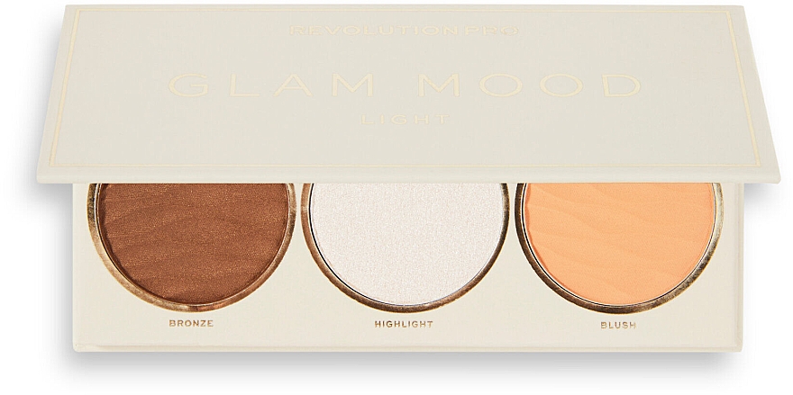 Палетка для лица - Revolution Pro Glam Mood Face Palette — фото N1