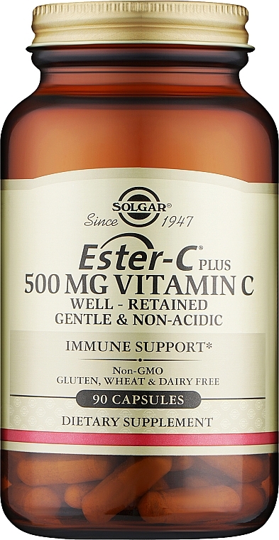 Витамин C - Solgar Ester-C Plus 500 мг Vitamin C — фото N1