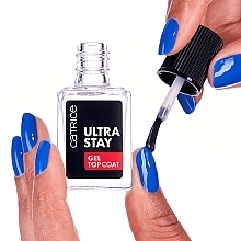 Верхнее покрытие для лака - Catrice Ultra Stay Gel Top Coat — фото N5