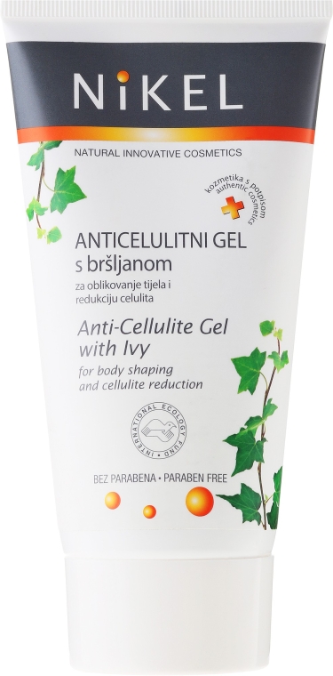 Антицеллюлитный гель с плющом - Nikel Anti-Cellulite Gel — фото N1