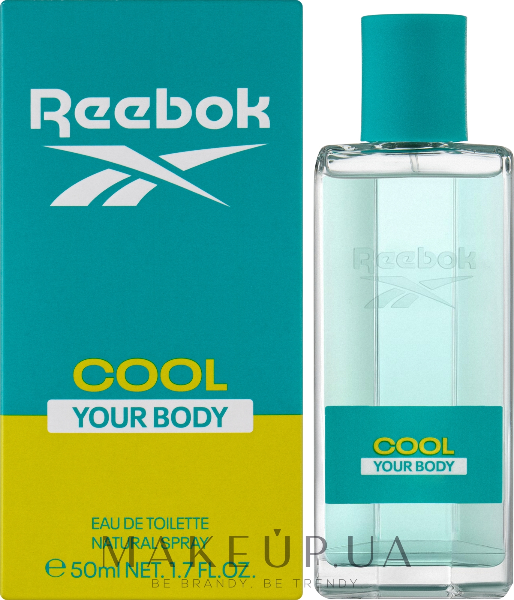 Reebok Cool Your Body - Туалетна вода — фото 50ml