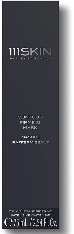 Нічна зміцнююча маска для обличчя - 111SKIN Dr. Yannis Alexandrides Contour Firming Mask — фото N2