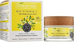 Зволожувальний крем для обличчя від зморщок 40+ день/ніч - Bielenda Bio Vitamin C — фото N2