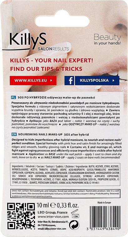 SOS-комплекс для ногтей - KillyS Salon Results SOS — фото N2