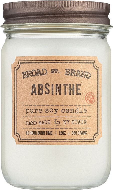 Kobo Broad St. Brand Absinthe - Ароматическая свеча — фото N1