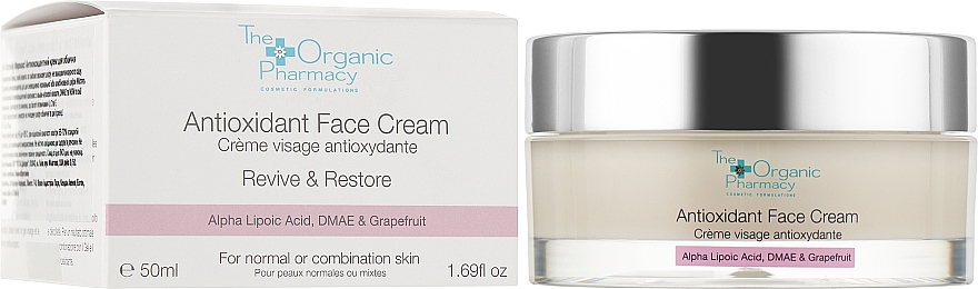 Антиоксидантный крем для лица - The Organic Pharmacy Antioxidant Face Cream — фото N2