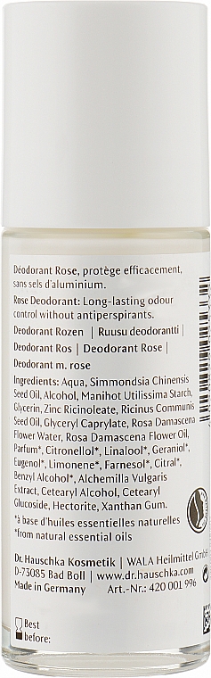 Дезодорант для тіла "Троянда" - Dr. Hauschka Rose Deodorant — фото N2