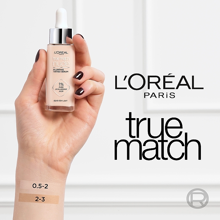 Гиалуроновая тонирующая сыворотка для лица - L'oreal Paris True Match Nude — фото N3