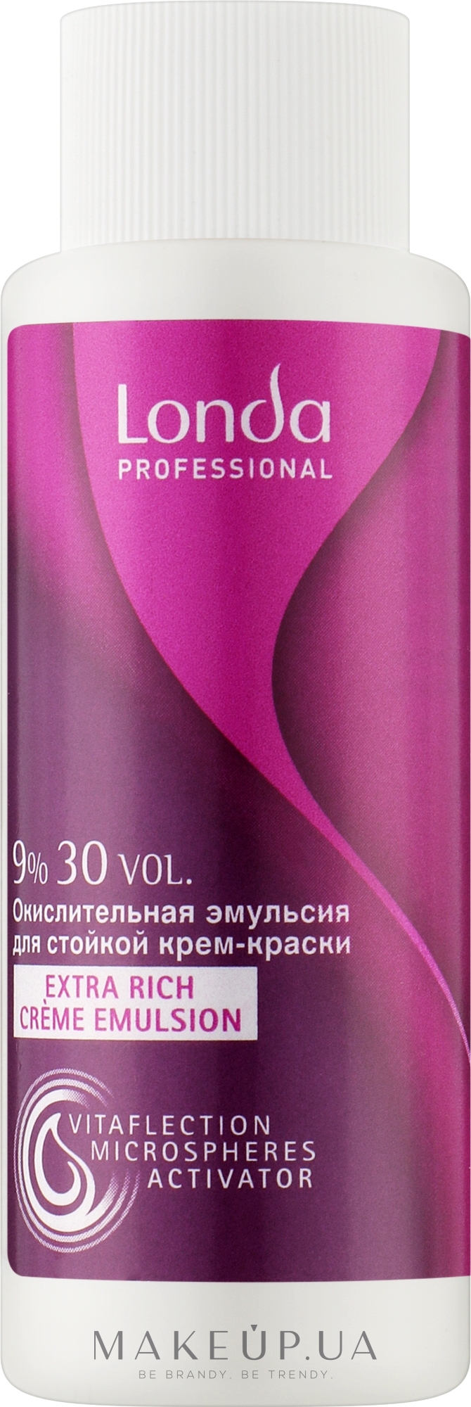 Окислительная эмульсия для стойкой крем-краски 9% - Londa Professional Londacolor Permanent Cream — фото 60ml