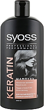 Шампунь для сухого і неживого волосся - Syoss Keratin Hair Perfection — фото N1