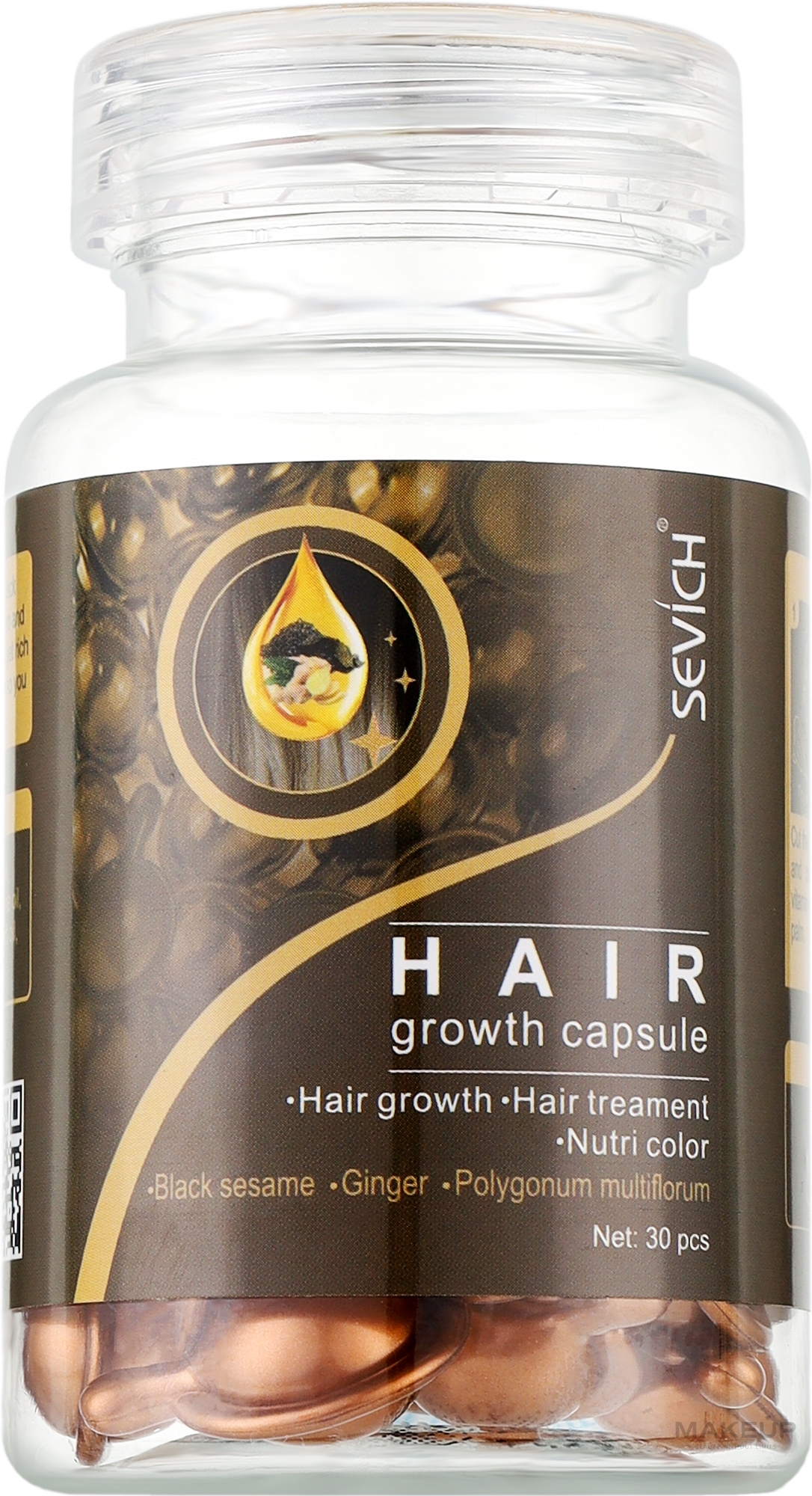 Капсули для волосся "Для росту і відновлення" - Sevich Hair Growth Capsule — фото 30шт