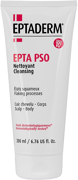 Средство для мытья тела и кожи головы - Eptaderm Epta Pso Cleansing — фото N1