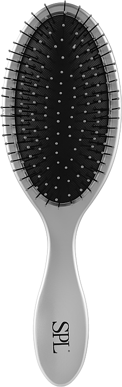 Щетка массажная, 8360, серебряная - SPL Hair Brush — фото N1