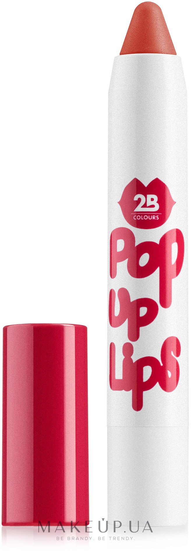 Помада-карандаш - 2B Pop Up Lips — фото 03 - Orange Blossom
