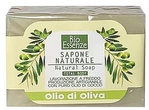 Мило з оливковою олією - Bio Essenze Natural Soap — фото N1