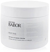 Парфумерія, косметика Очищувальний і детоксифікувальний крем для обличчя - Babor Doctor Refine Detox Vitamin Cream
