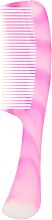 Гребінь для волосся, 60410, рожевий - Top Choice — фото N1
