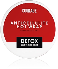 Антицелюлітне обгортання - Courage Hot Anticellulite Wrap Body Correct — фото N2