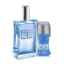 Духи, Парфюмерия, косметика Avon Individual Blue For Him - Набор (edt/100ml + deo/50 ml)