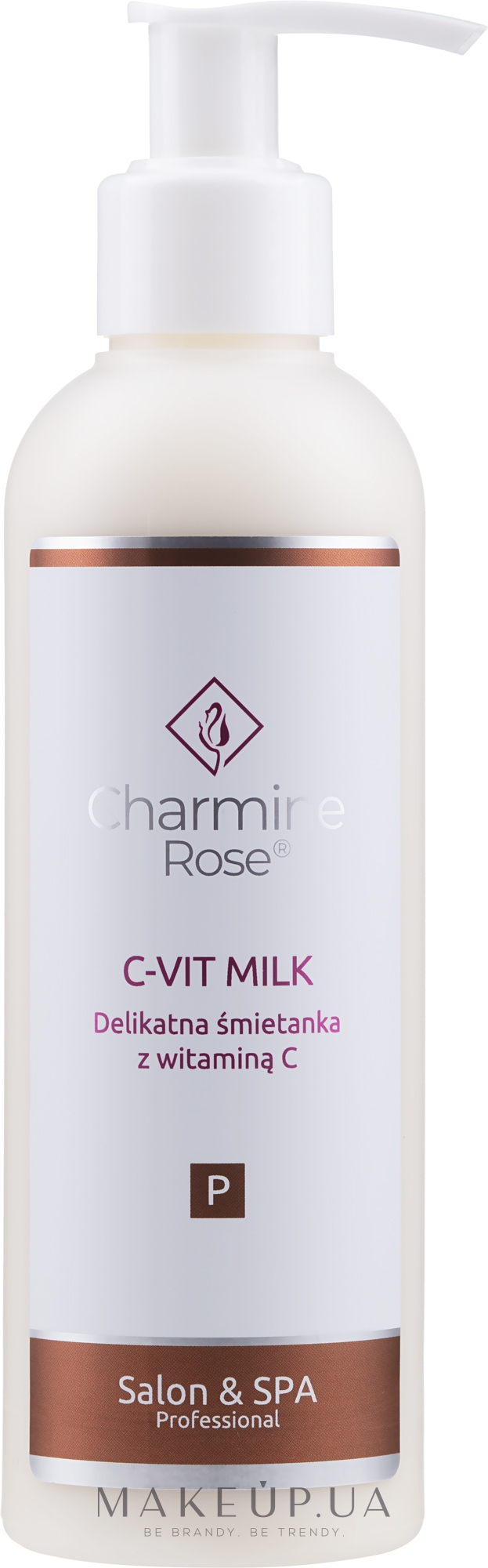 Делікатний крем з вітаміном С - Charmine Rose C-VIT Milk Delicate Cream — фото 200ml