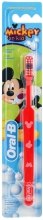 Парфумерія, косметика Зубна щітка 20 м'яка, червона - Oral-B Mickey for Kids