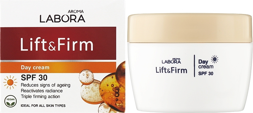 Крем для лица, дневной - Aroma Labora Lift & Firm Day Cream SPF 30 — фото N2