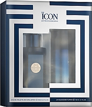 Духи, Парфюмерия, косметика Antonio Banderas The Icon - Набор (edt/100ml + deo/150ml)