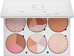 Духи, Парфюмерия, косметика Палетка для контурирования лица - Ofra Highlighting and Bronzing Pro Palette On the Glow