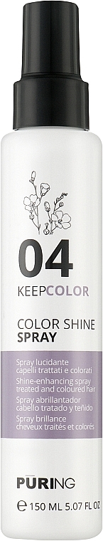 Спрей для волосся "Блиск кольору" - Puring Keepcolor Color Shine Spray — фото N1