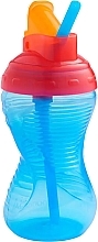 Пляшечка-непроливайка 296 мл "Mighty Grip", блакитна - Munchkin — фото N1