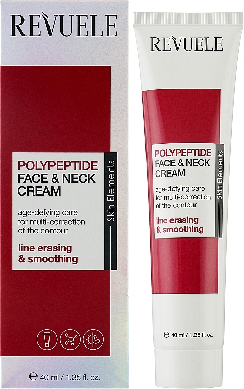 Крем для обличчя та шиї з пептидами - Revuele Polypeptide Face & Neck Cream — фото N2