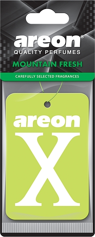 Ароматизатор "Гірська свіжість"  - Areon X Quality Perfumes Mountain Fresh — фото N1