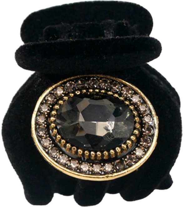 Заколка "Краб", чорна - Lolita Accessories — фото N1