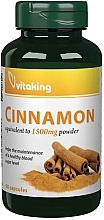 Парфумерія, косметика Дієтична добавка "Кориця" - Vitaking Cinnamon 375 Mg