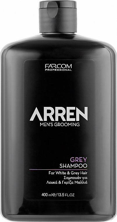 Шампунь для белых и седых волос - Arren Men's Grooming Grey Shampoo  — фото N1