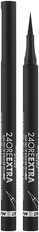 Матова підводка-олівець для очей - Eyeliner 24ore Extra Eyeliner Mat Pen — фото N1