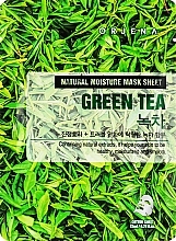 Парфумерія, косметика Тканинна маска для обличчя з екстрактом зеленого чаю - Orjena Natural Moisture Mask Sheet Green Tea