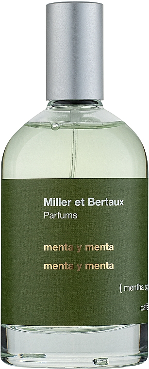 Miller et Bertaux Menta y Menta - Парфюмированная вода — фото N1