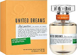 Benetton United Dreams Stay Positive - Туалетна вода — фото N2
