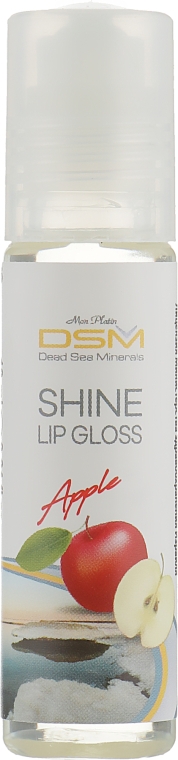 Блеск для губ "Фруктовый поцелуй" с ароматом яблока - Mon Platin DSM Shine Lip Gloss — фото N1