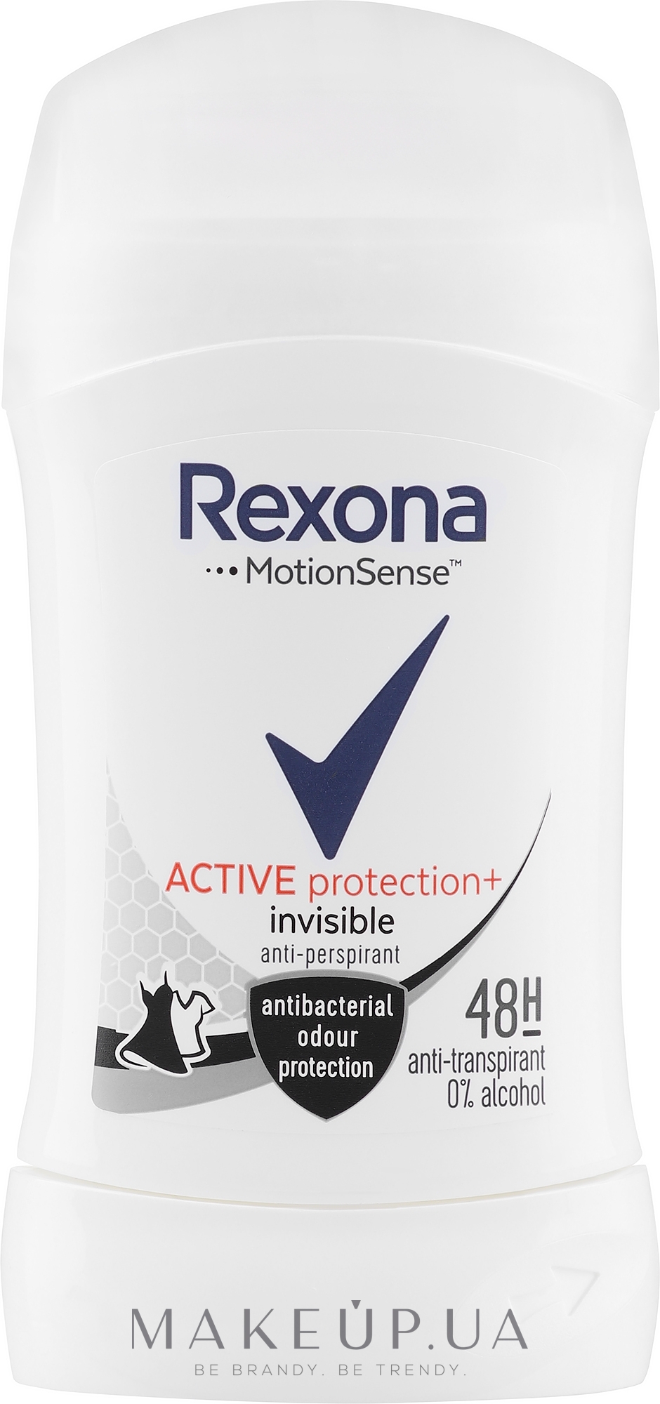 Дезодорант-стік - Rexona Motionsense Active Protection Invisible — фото 40ml