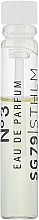 Парфумерія, косметика SG79 STHLM № 3 - Парфумована вода (пробник)