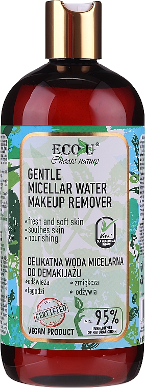 Мицеллярная вода - Eco U Choose Nature Gentle Micellar Water — фото N1